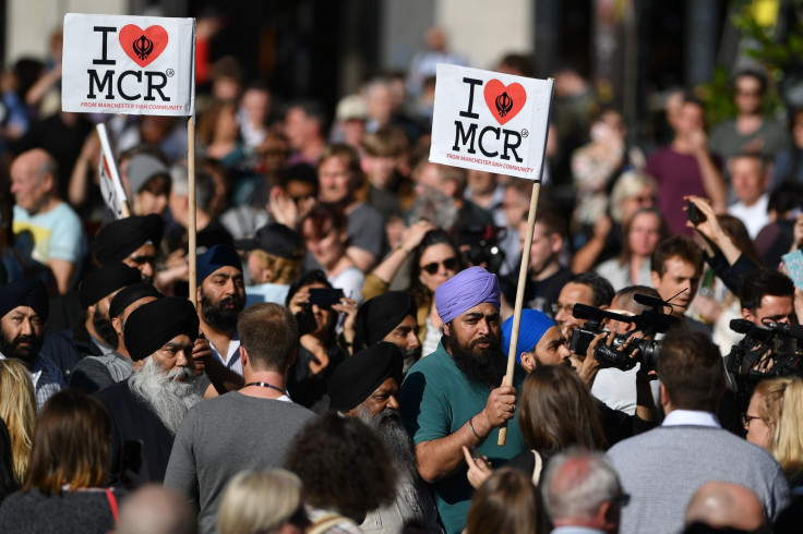 Manchester bombing vigil