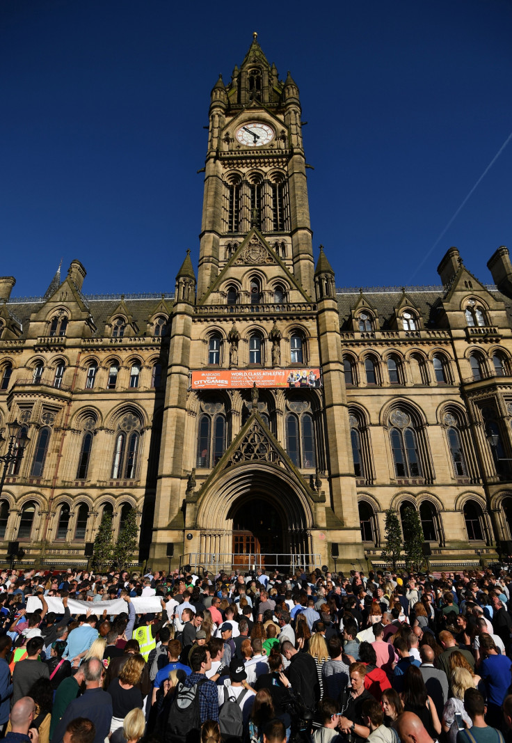 Manchester bombing vigil