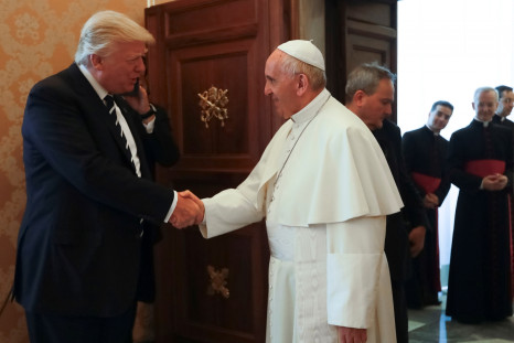 Donald Trump meets Pope Francis