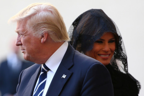 Donald and Melania Trump Vatican