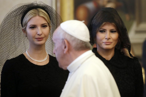 Melania Ivanka Trump Pope