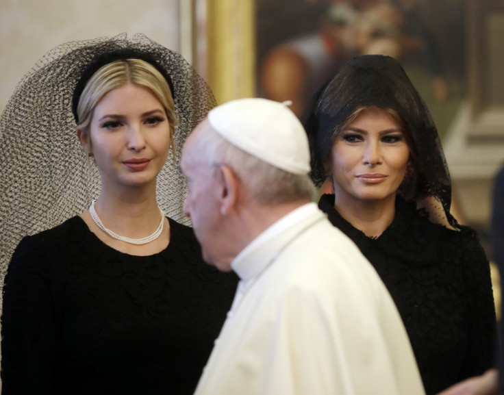 Melania Ivanka Trump Pope