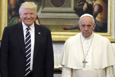 Donald Trump Pope Francis