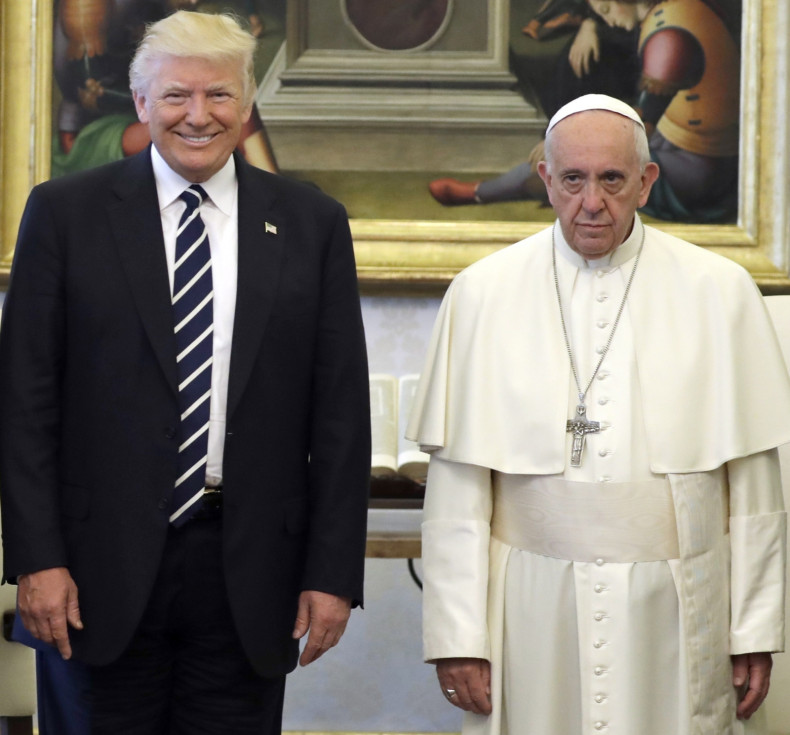 Donald Trump Pope Francis