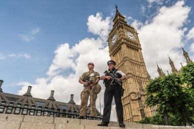 Soldiers streets Britain terror threat army