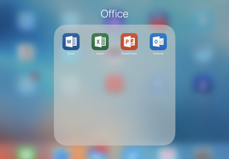 Microsoft Office on iPad