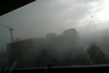Moscow storms
