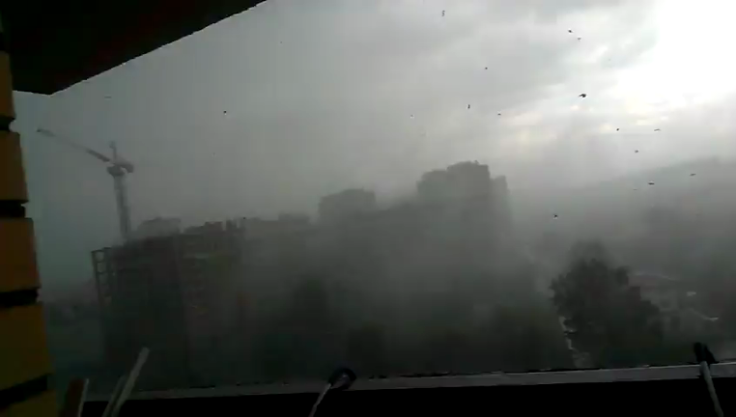 Moscow storms