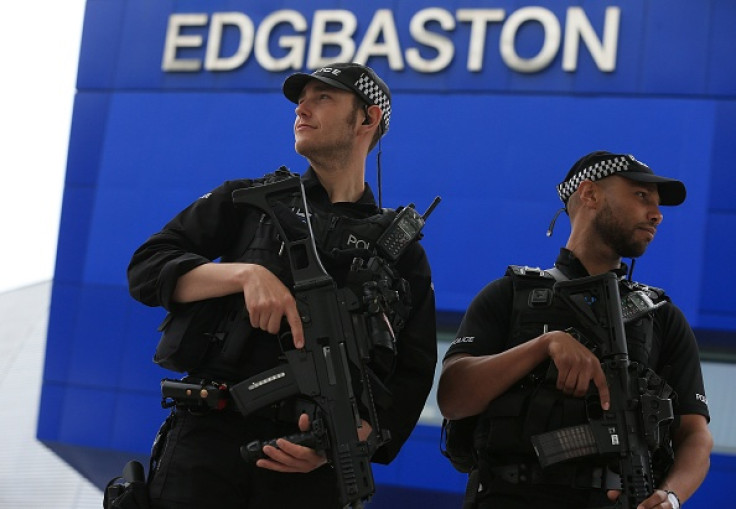 Armed police in England