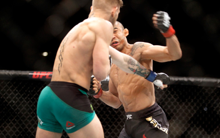 Conor McGregor knocks out Jose Aldo