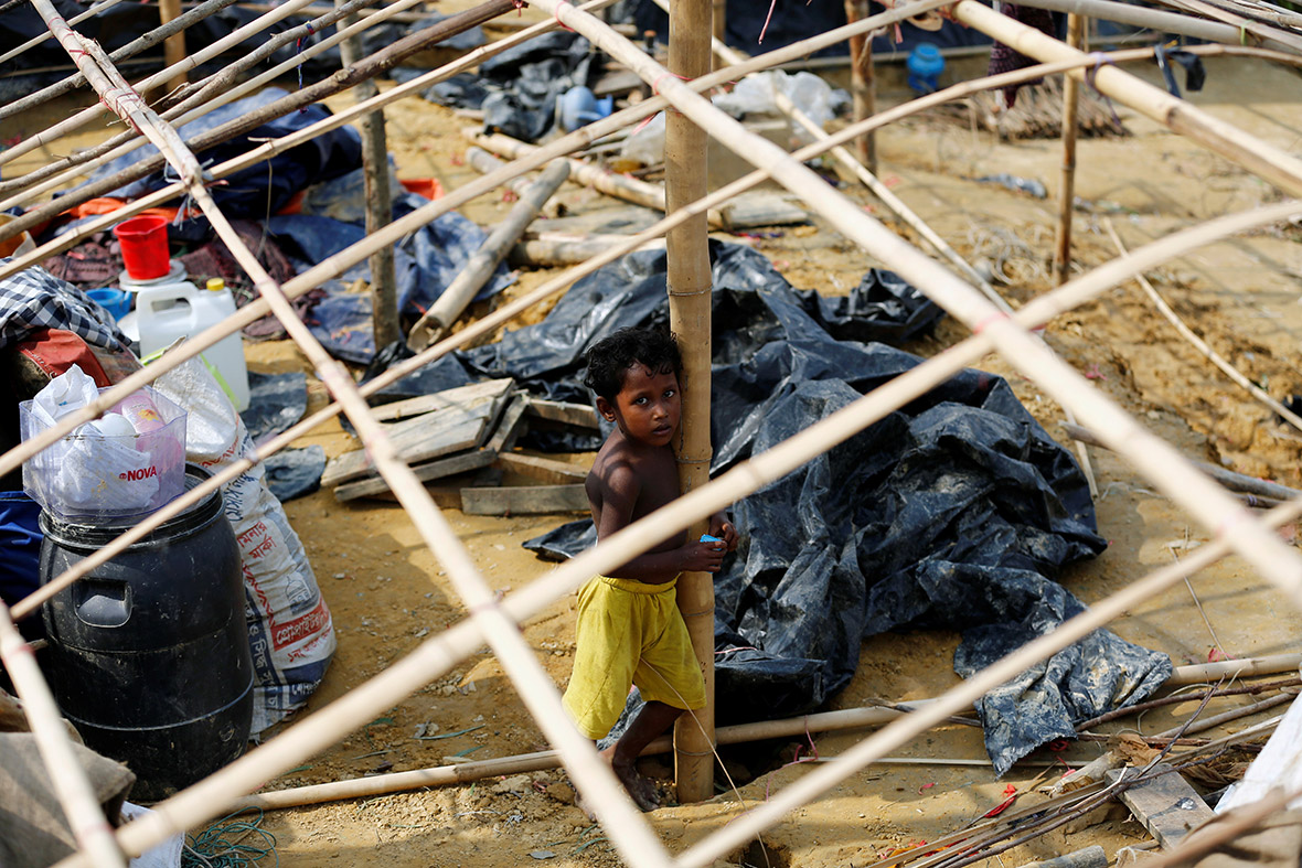 Rohingya refugee camp Bangladesh cyclone Mora