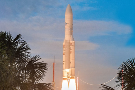 Ariane space rocket