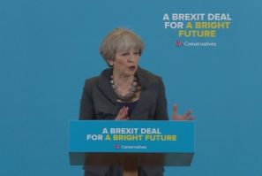 Theresa May puts Brexit back at centre of election pitch