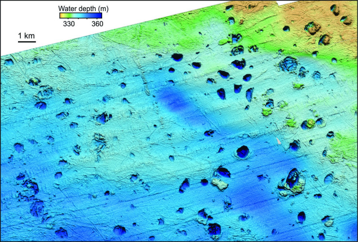 Methane craters