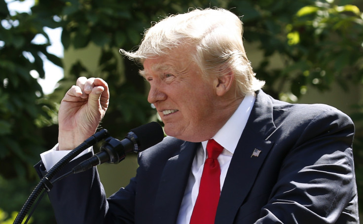 Trump at Rose Garden