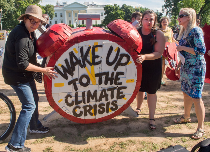 Trump climate protest