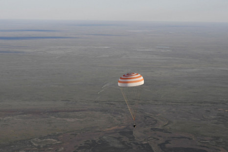 ISS crew landing