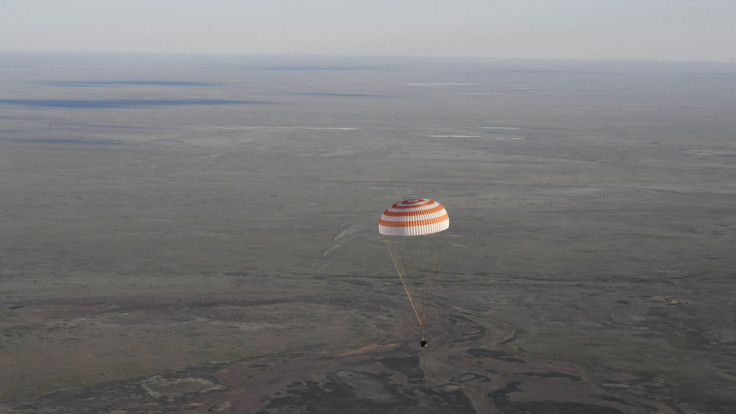 ISS crew landing
