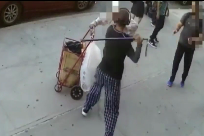 Shocking Video Shows Thug Beating 91 Year Old Man With A Cane Ibtimes Uk