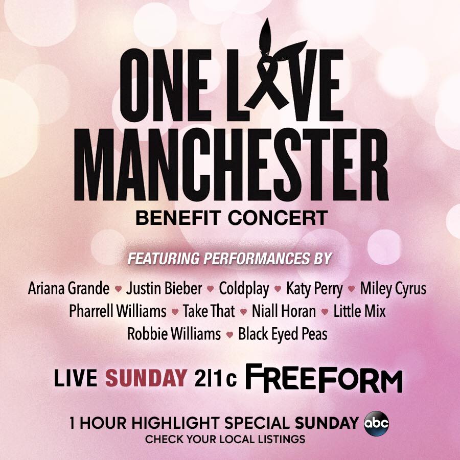 One Love Manchester live Where to watch Ariana Grande's benefit