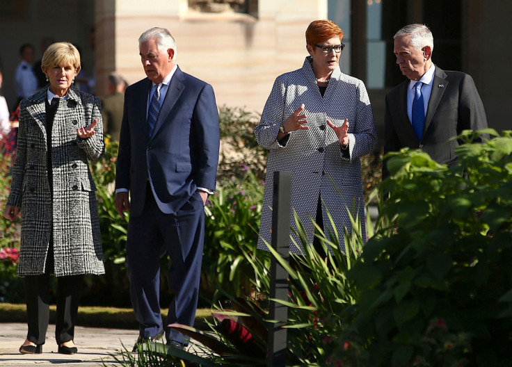 Tillerson and Mattis in Australia