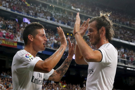 James Rodriguez and Gareth Bale