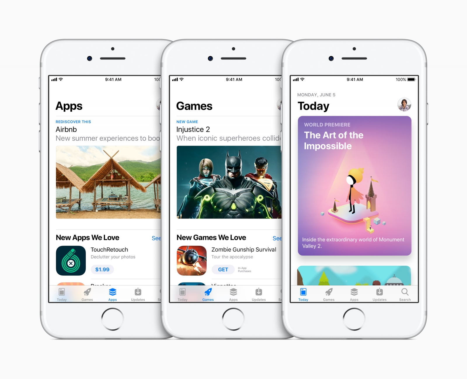 Apple redesigns App Store with new Today, Games and Apps tabs