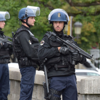 Notre Dame Paris Police France