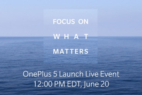 OnePlus 5 launching on 20 June 