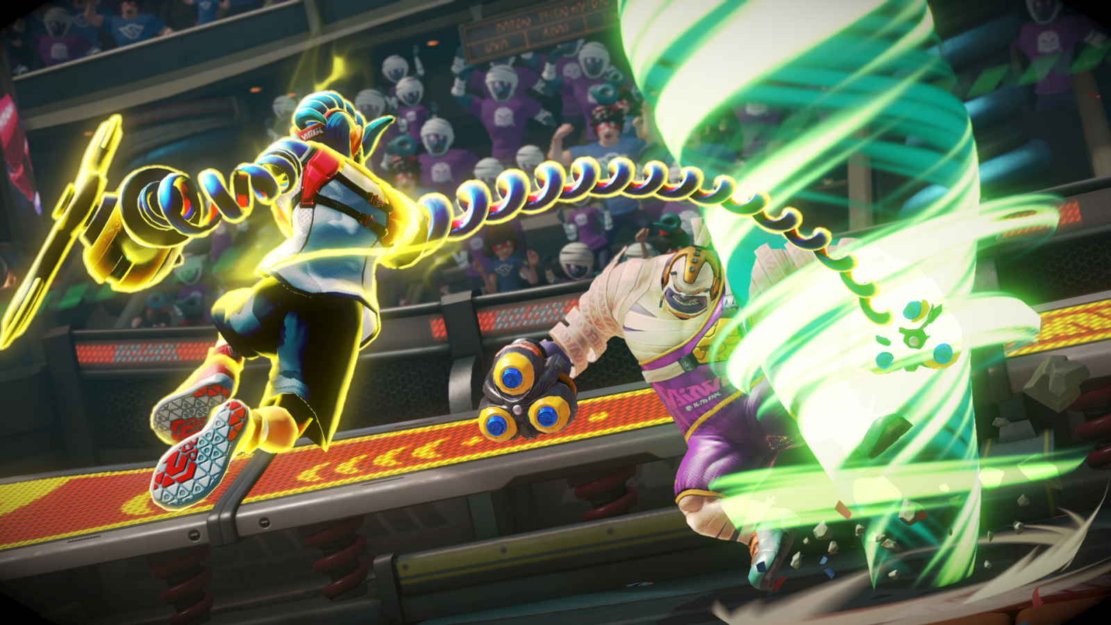 Arms review flurry attack