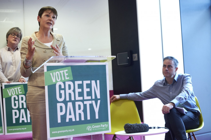 caroline lucas jonathan bartley green party