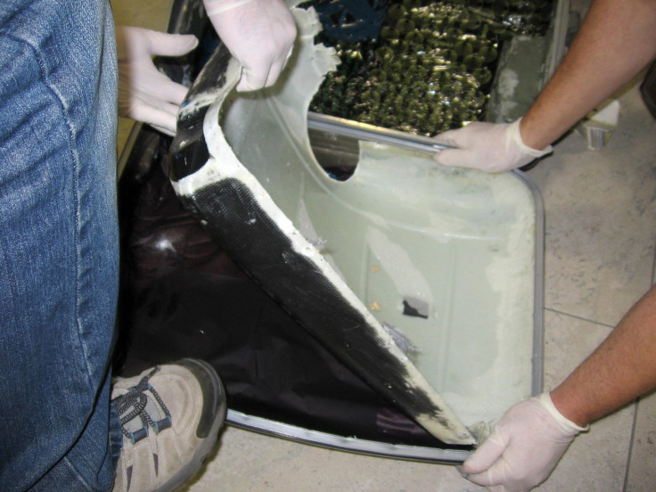 cocaine-made suitcases 