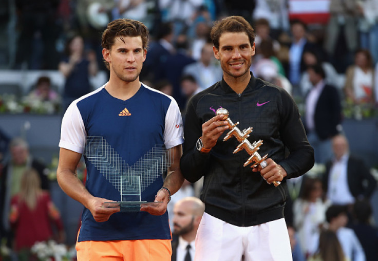 Dominic Thiem and Rafael Nadal