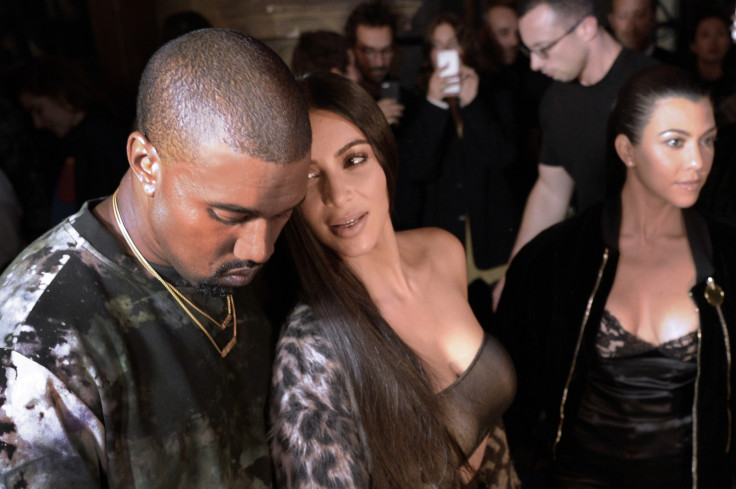 Kourtney Kardashian and Kanye West