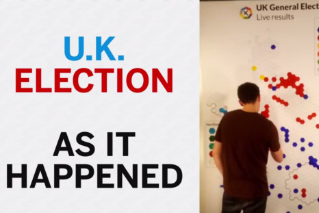 UK election time lapse video