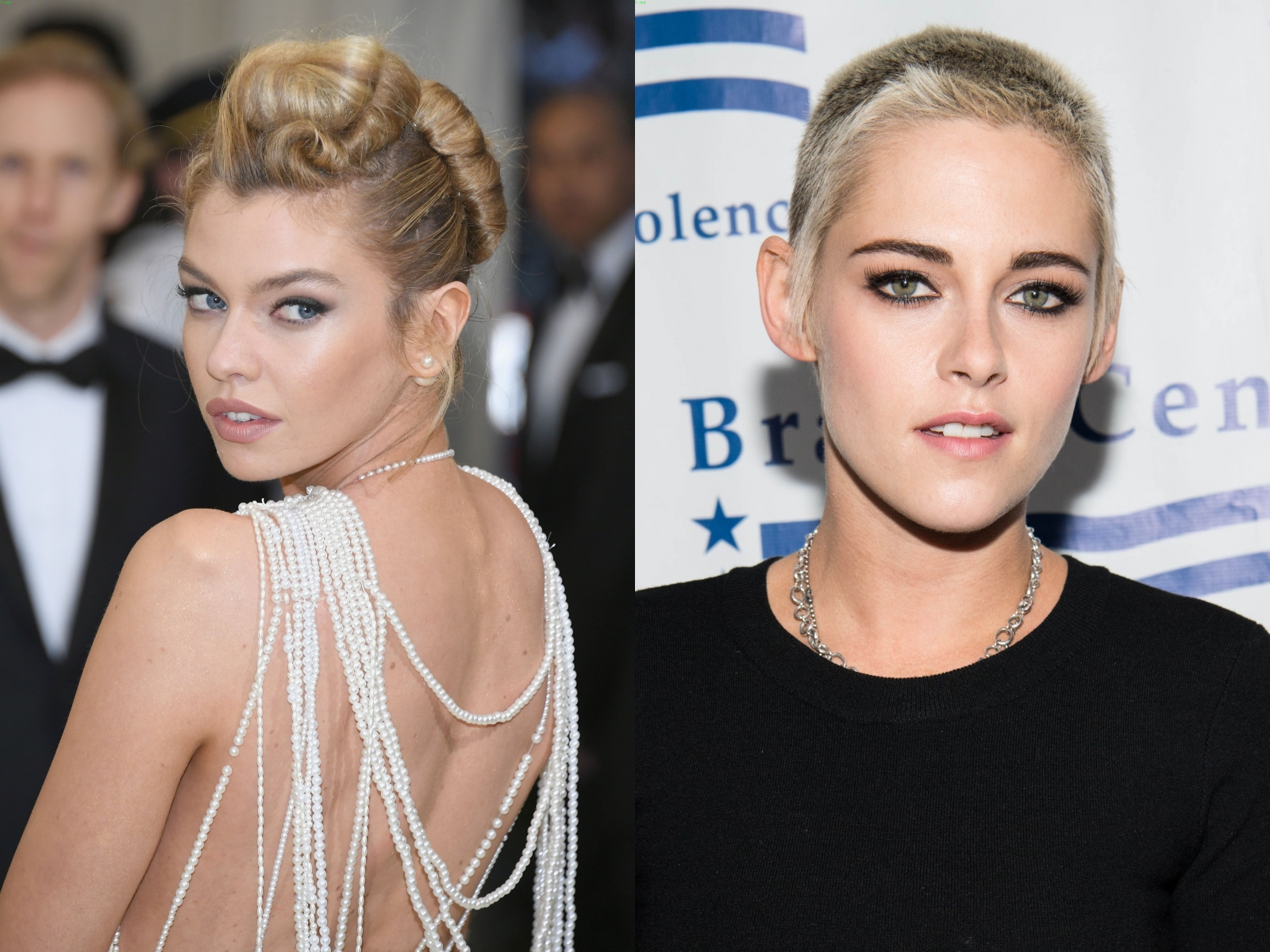 Kristen Stewart and Stella Maxwell pictured kissing in NYC