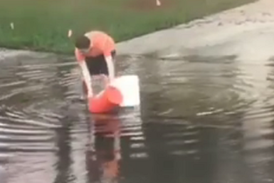 Bucket Florida floods