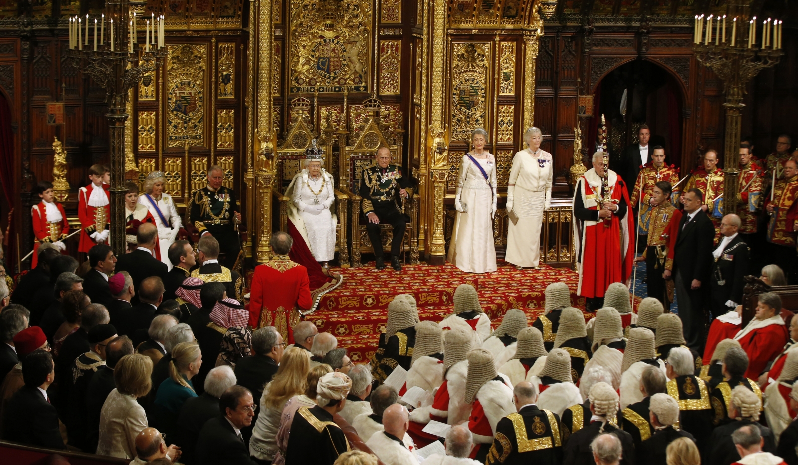 queen speech in parliament