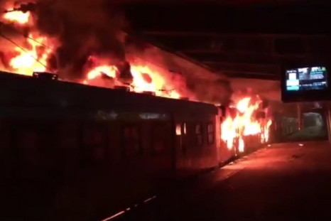 Angry South African Commuters Torch Trains And Riot At Cape Town Railway Station