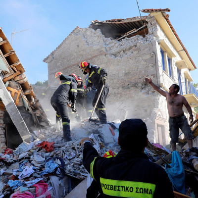 Earthquake Lesbos Greece Turkey σεισμός