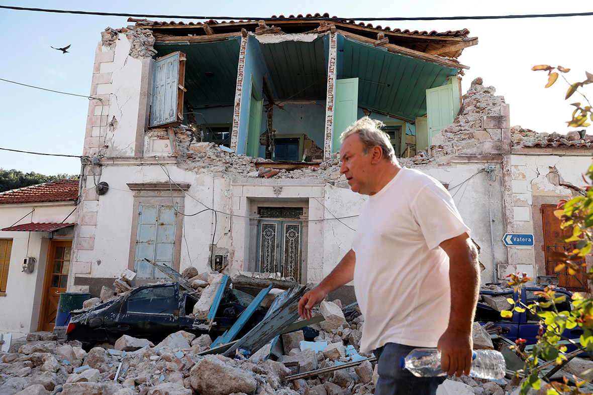 Earthquake Lesbos Greece Turkey 