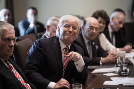 Watch Donald Trump's Really Weird First Full Cabinet Meeting 