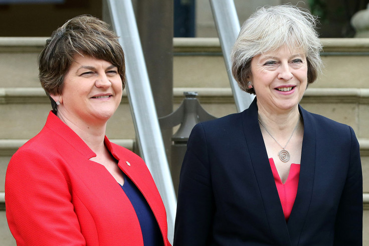 Theresa May Arlene Foster