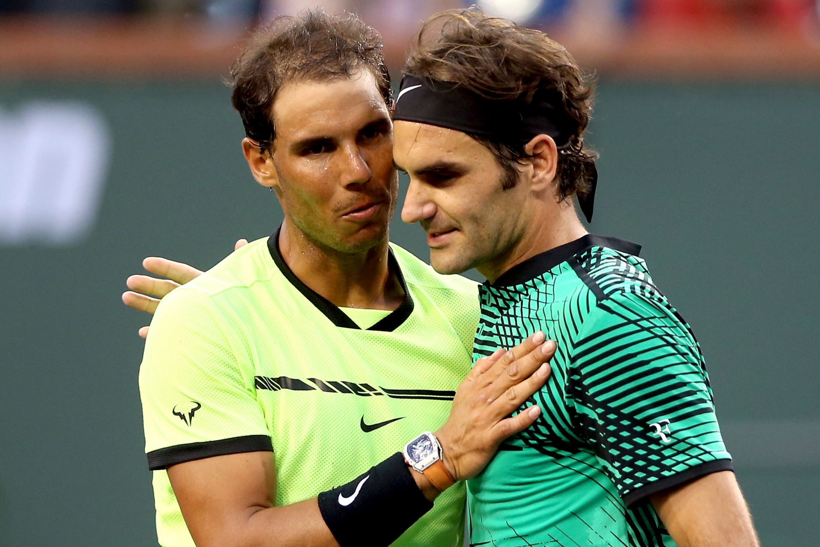 Roger Federer admits Rafael Nadal in 'great position' to finish 2017 as
