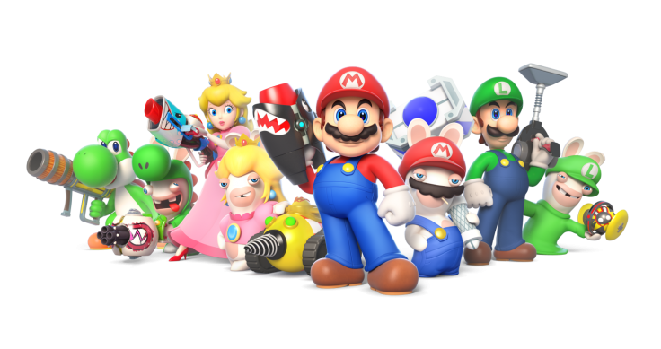 Mario + Rabbids: Kingdom Battle characters