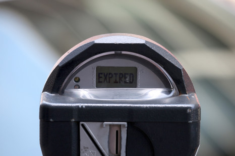 Expired parking meter