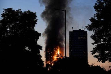 Grenfell Tower block fire Kensington west London
