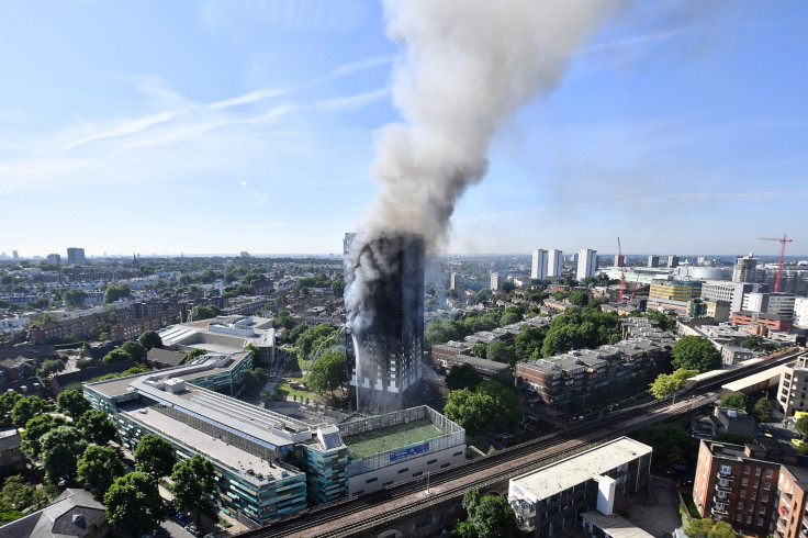 Grenfell Tower fire west London