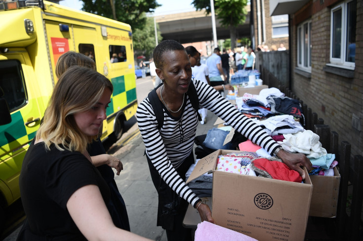 Grenfell Tower fire west London