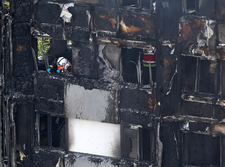 Grenfell Tower fire west London